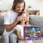 Calendario dell'Avvento con puzzle natalizi da 1000 pezzi - Regalo di Natale