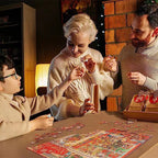Calendario dell'Avvento con puzzle natalizi da 1000 pezzi - Regalo di Natale