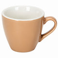 Tazza espresso in ceramica opaca — vista frontale tre-quarti