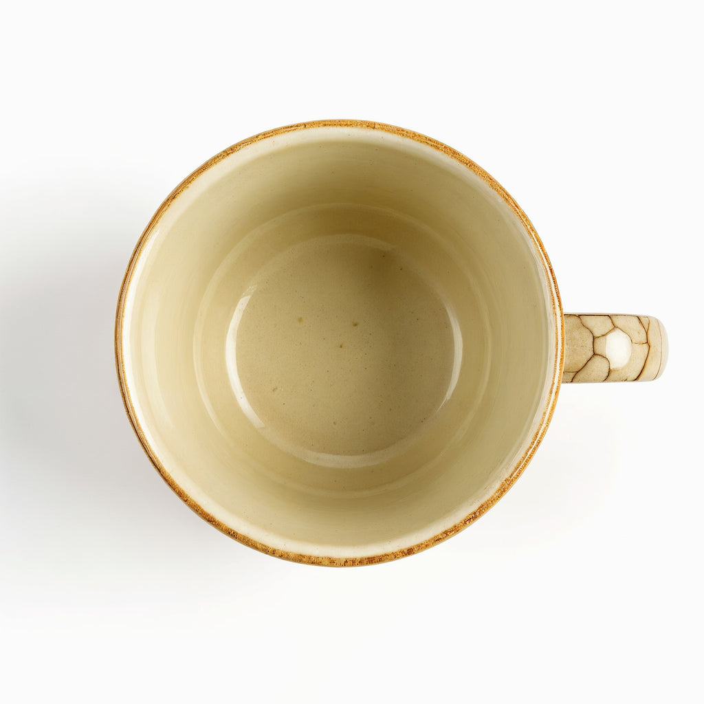 Sperindei Tazza Espresso Vintage — vista dall'alto con interno visibile