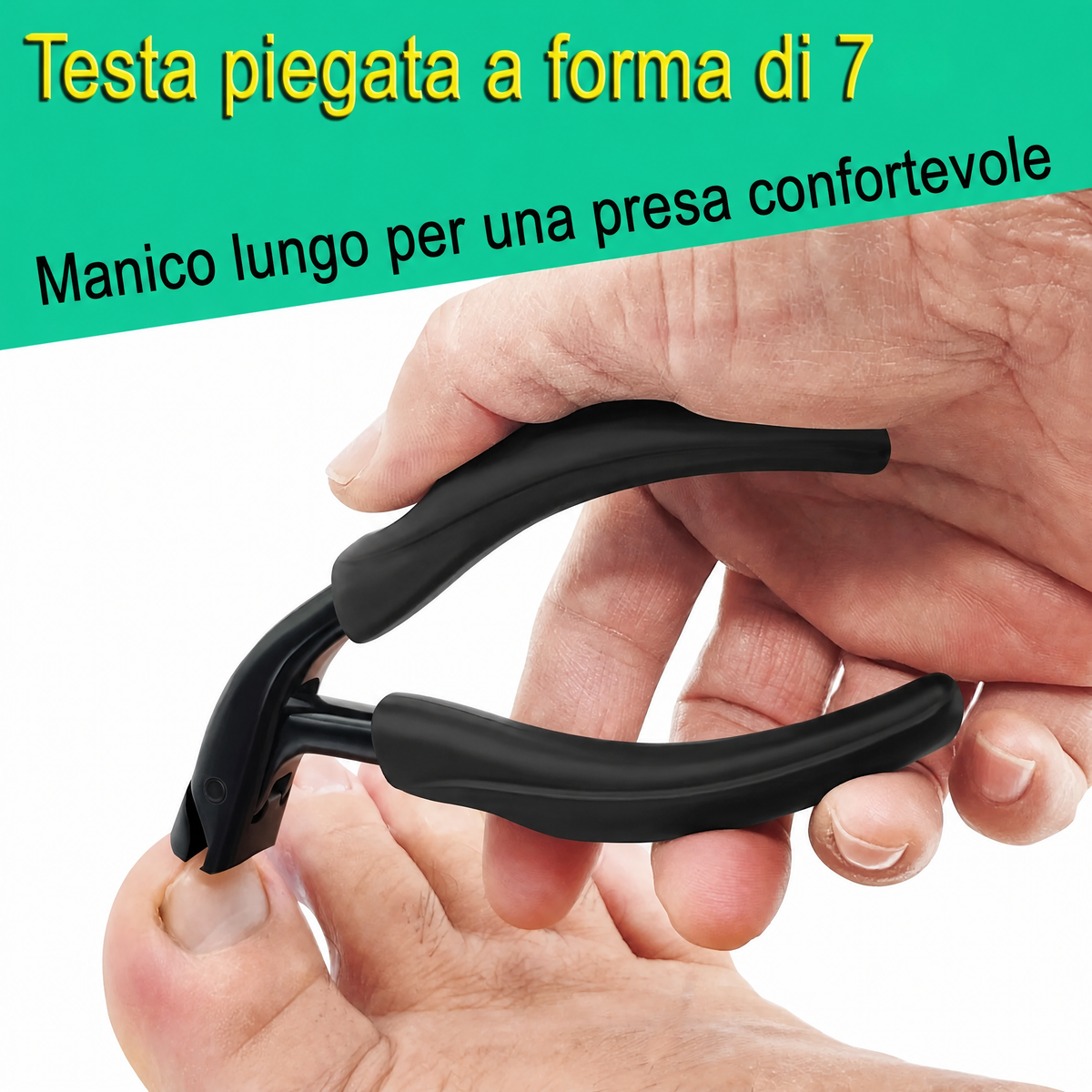 Tagliaunghie professionale per piedi – Robusto e confortevole