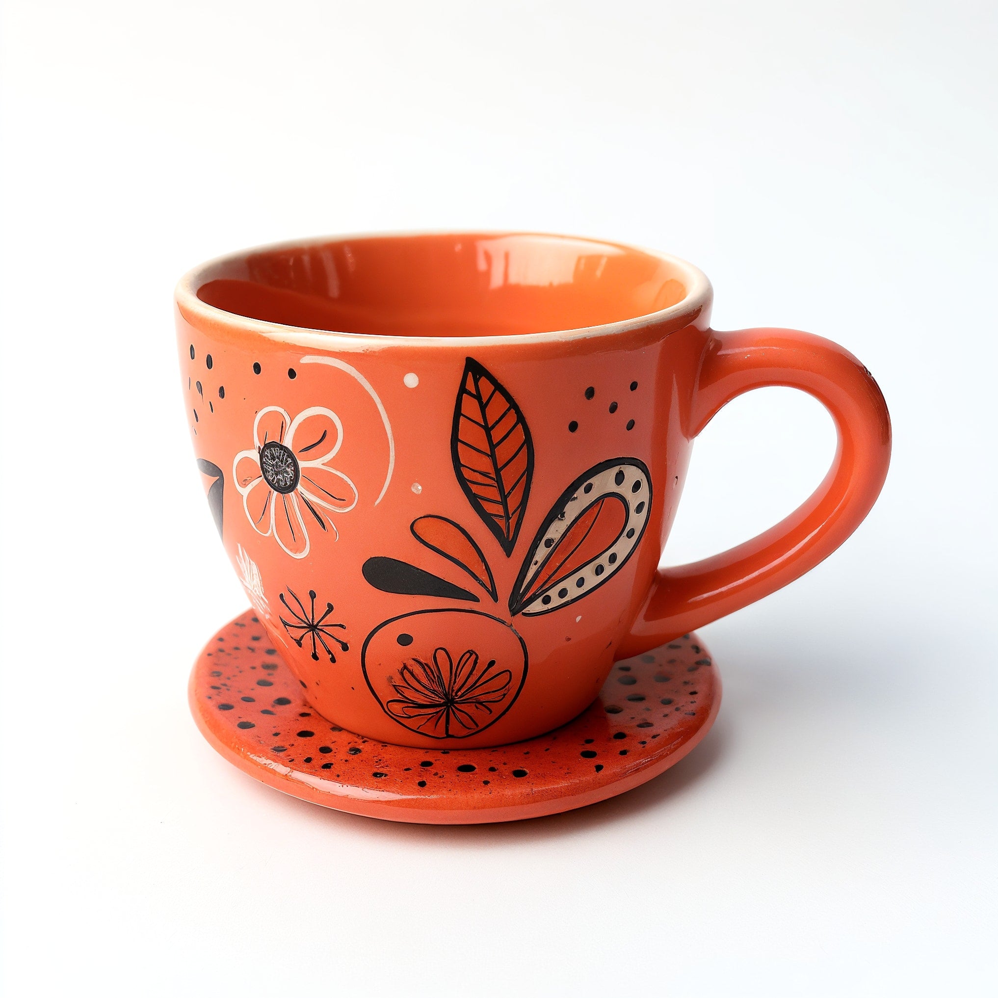 Sperindei Tazza Espresso Artistica — profilo laterale