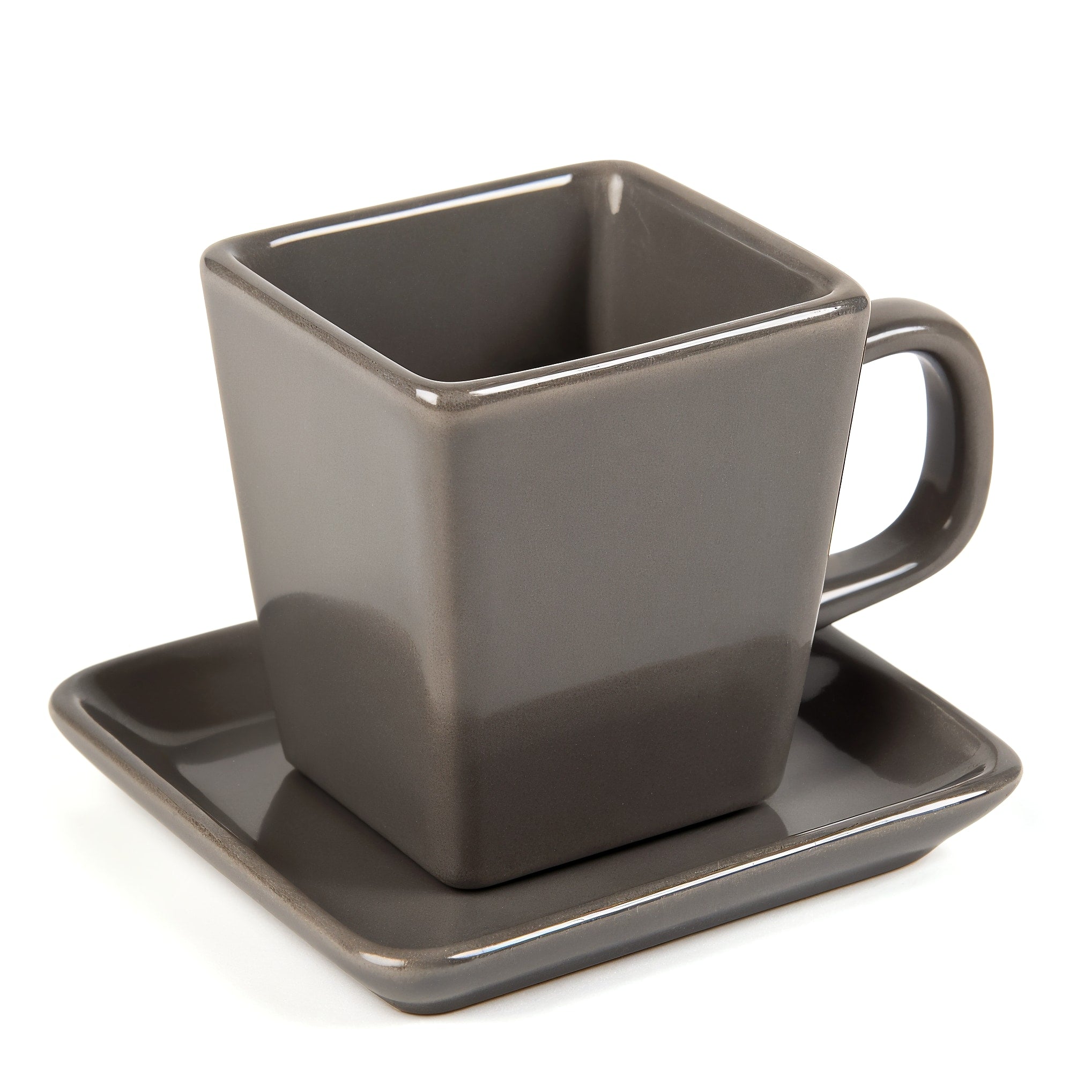 Tazza Espresso Rettangolare Sperindei — vista di profilo laterale
