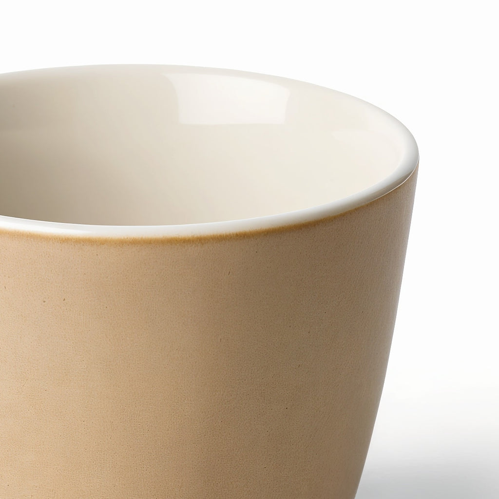 Tazza Espresso Minimal Sperindei — dettaglio macro del bordo
