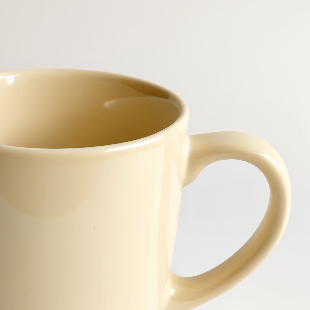 Sperindei Tazza da caffè Moka Classica — Dettaglio macro della giunzione manico