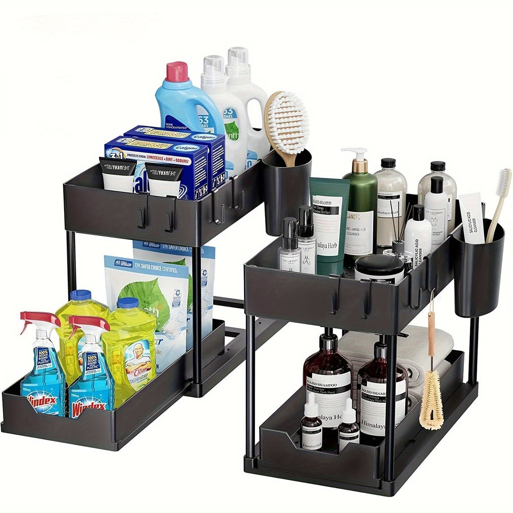 Organizer estensibile per mobiletto lavello