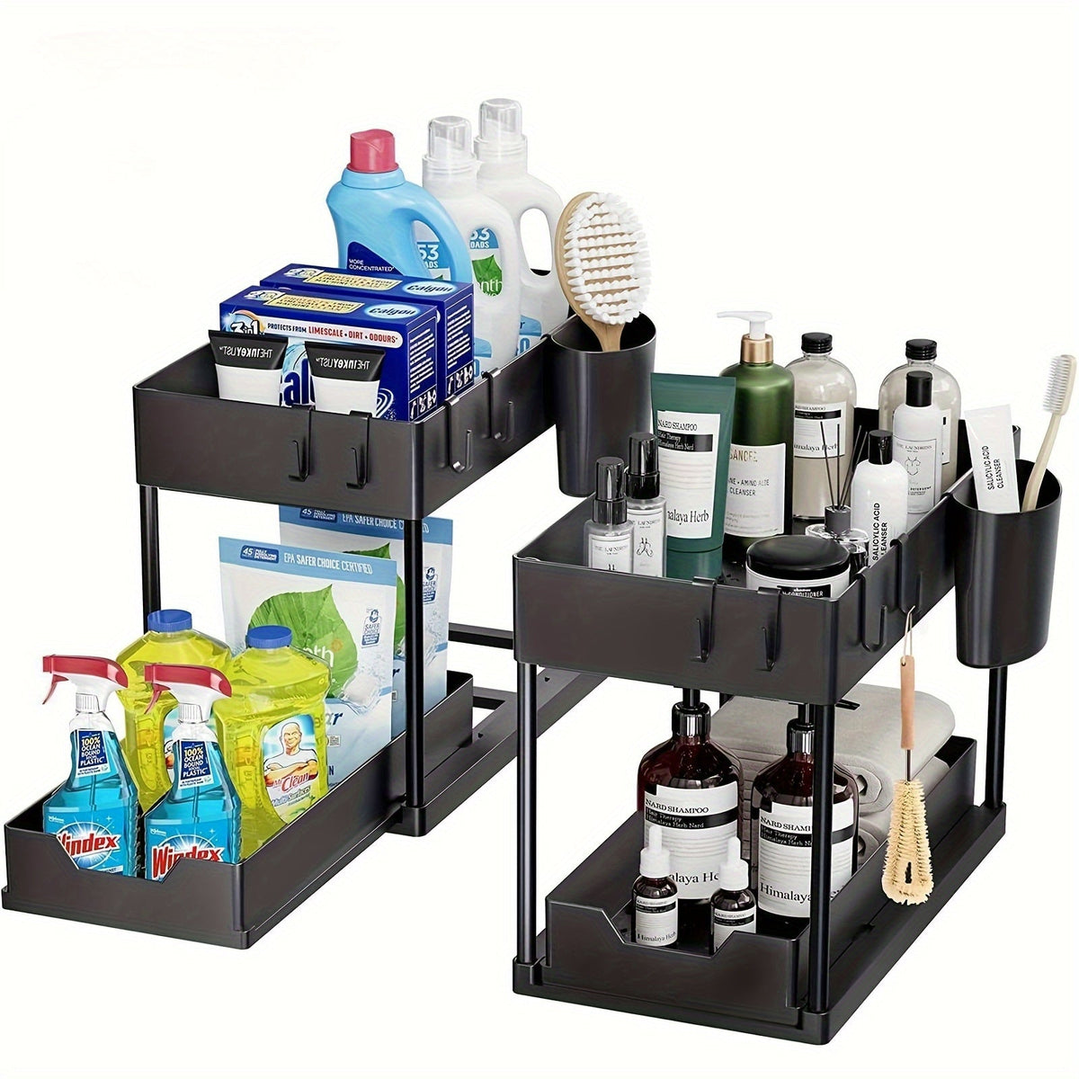 Organizer estensibile per mobiletto lavello