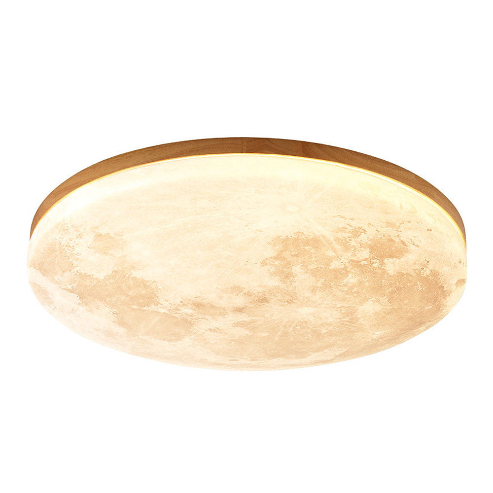 LunaGlow - Lampada da soffitto Moon Lamp con illuminazione LED morbida
