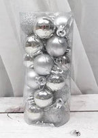 Palla di Natale opaca lucida della decorazione di Natale