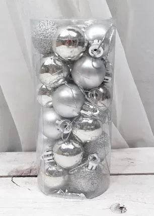 Palla di Natale opaca lucida della decorazione di Natale