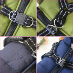 PupGuard - Cappotto invernale per cani con pettorina