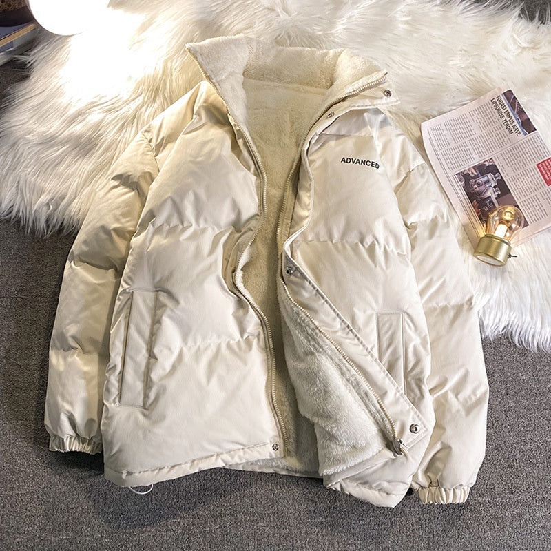 Piumino da donna caldo e rilassato - Invernale in pile oversize