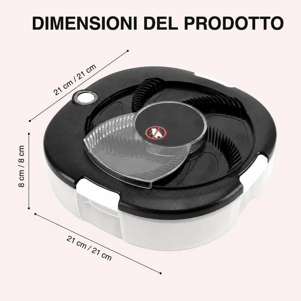 Trappola elettrica per mosche