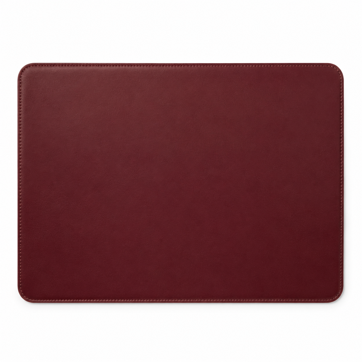 Tappetino per scrivania in pelle marrone elegante