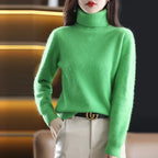 Maglione Dolcevita 100% Cashmere - Eleganza e Morbidezza Senza Tempo