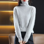 Maglione Dolcevita 100% Cashmere - Eleganza e Morbidezza Senza Tempo