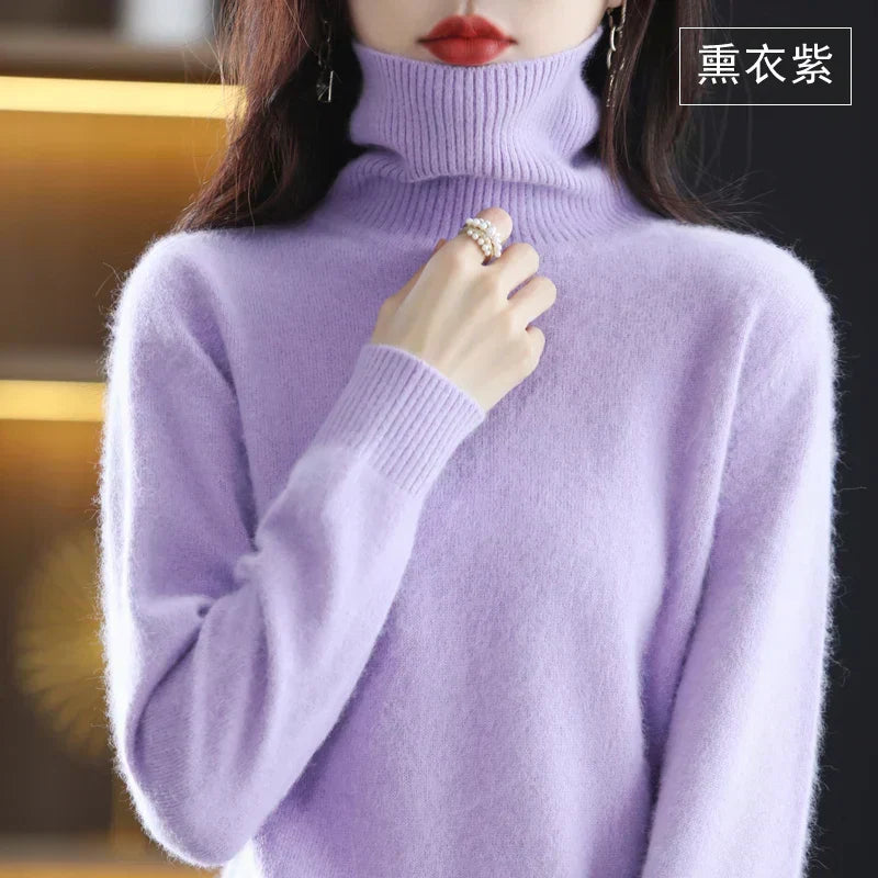 Maglione Dolcevita 100% Cashmere - Eleganza e Morbidezza Senza Tempo