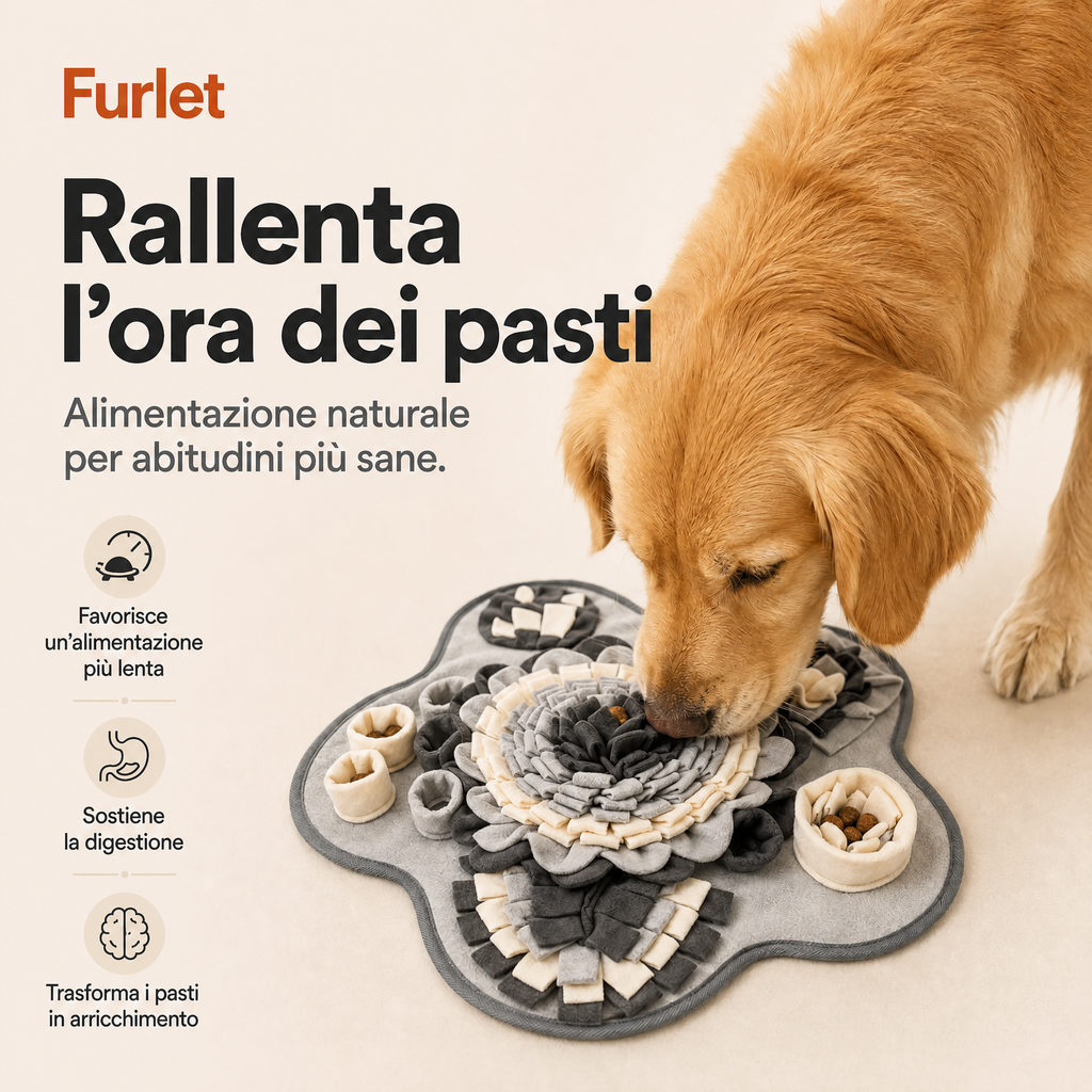 Tappetino olfattivo interattivo per cani