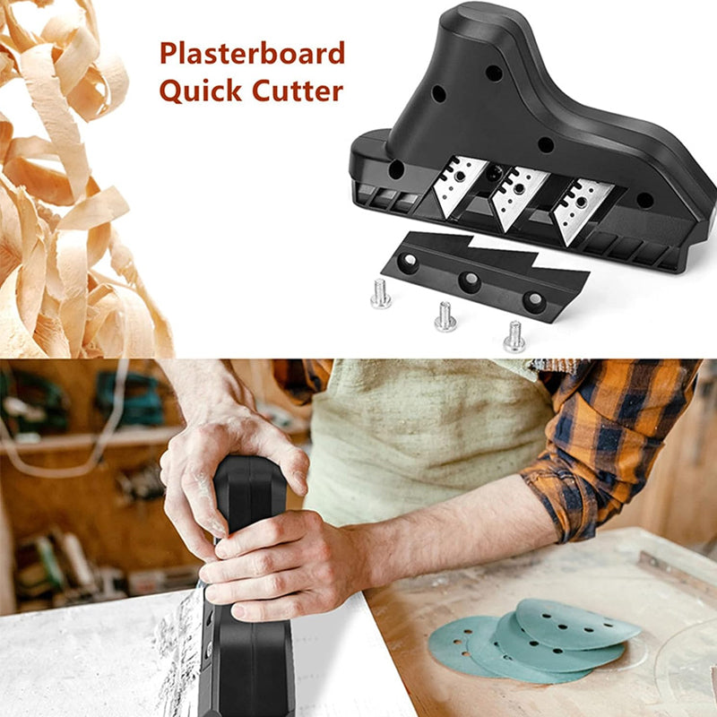 Utensile manuale per la lavorazione del legno per smussare i bordi del cartongesso
