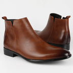 Stivali eleganti in pelle Aurelia Chelsea da uomo, eleganti