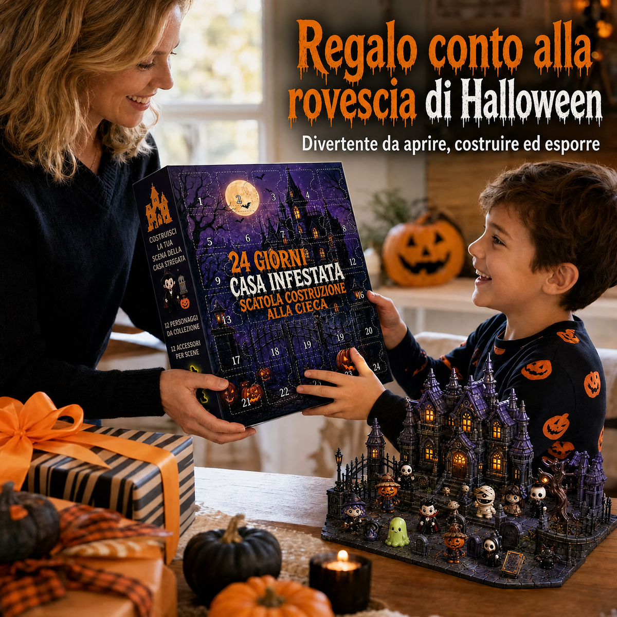 Collezione Calendario dell’Avvento di Halloween Misteriosa da 24 Giorni