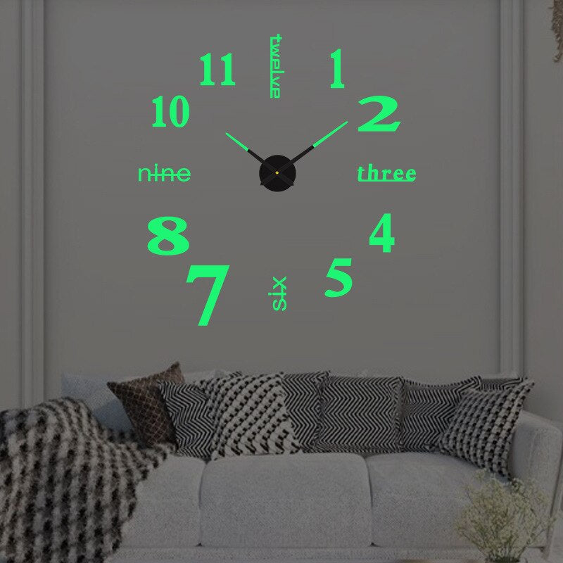 Orologio da parete grande stile moderno per la casa
