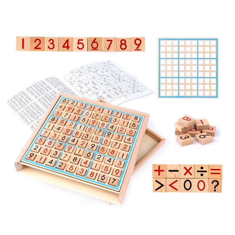 Puzzle Sudoku in legno