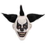 Maschera da clown in lattice Copricapo di Halloween in un unico pezzo spaventoso
