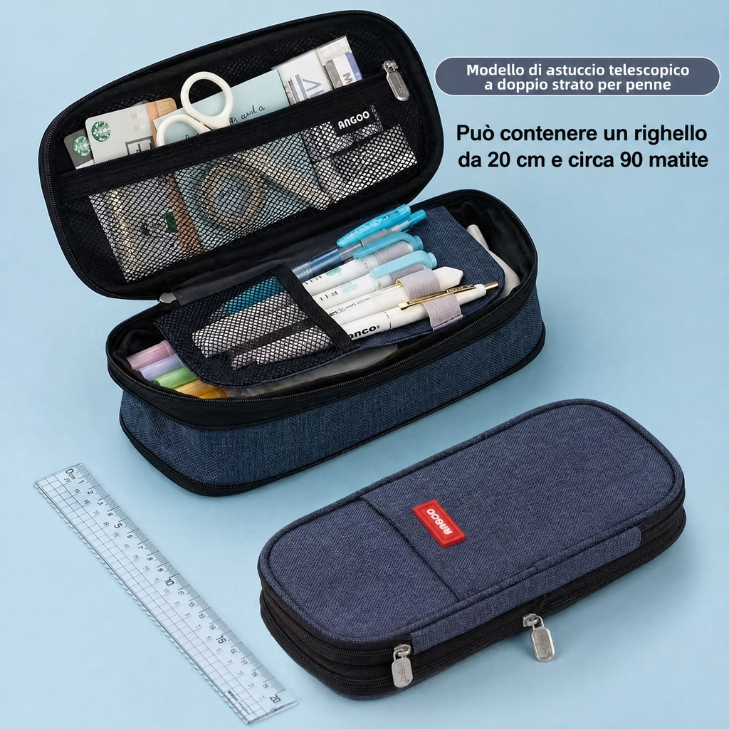 BoxySchool™ Astuccio Portapenne Robusto