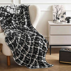 Coperta di lusso lavorata a maglia in lana - Elegante copridivano indossabile per divano letto - Perfetta per la casa, i viaggi e la TV