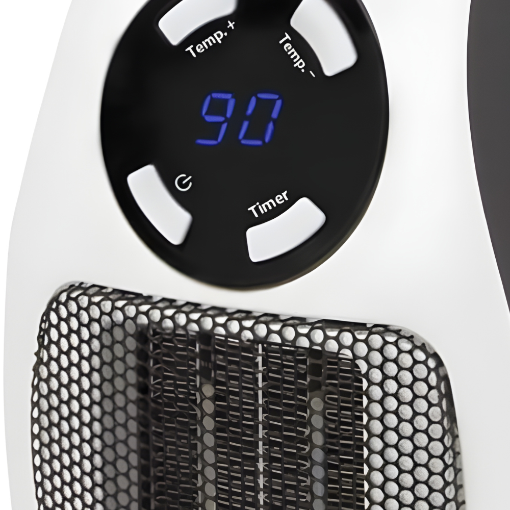 Termostato regolabile con presa a muro in ceramica per scaldabagno elettrico