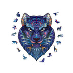 Puzzle 3D con animali in legno