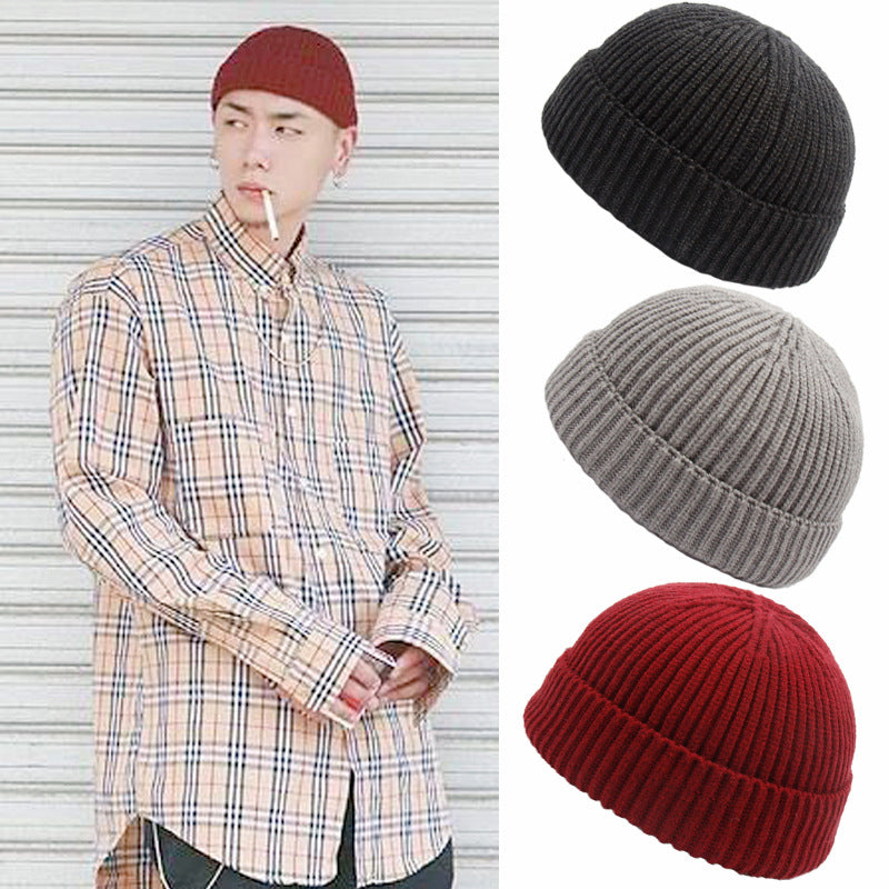 Cappello lavorato a maglia di lana