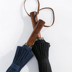 Ombrello pieghevole automatico da donna elegante con design ergonomico e ampia capottina