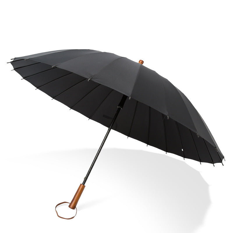Ombrello pieghevole automatico da donna elegante con design ergonomico e ampia capottina