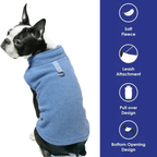 Gilet per cani in pile caldo e accogliente