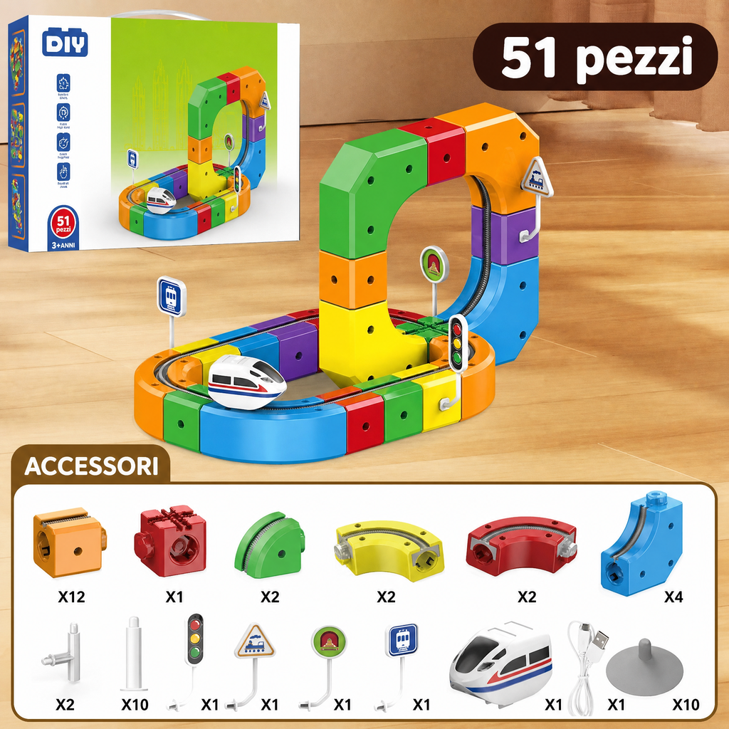 Gioco Pista del Treno Magnetico