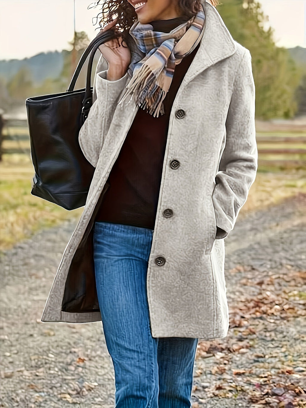 Giacca in pile Elara - Elegante e calda per le donne in autunno e inverno