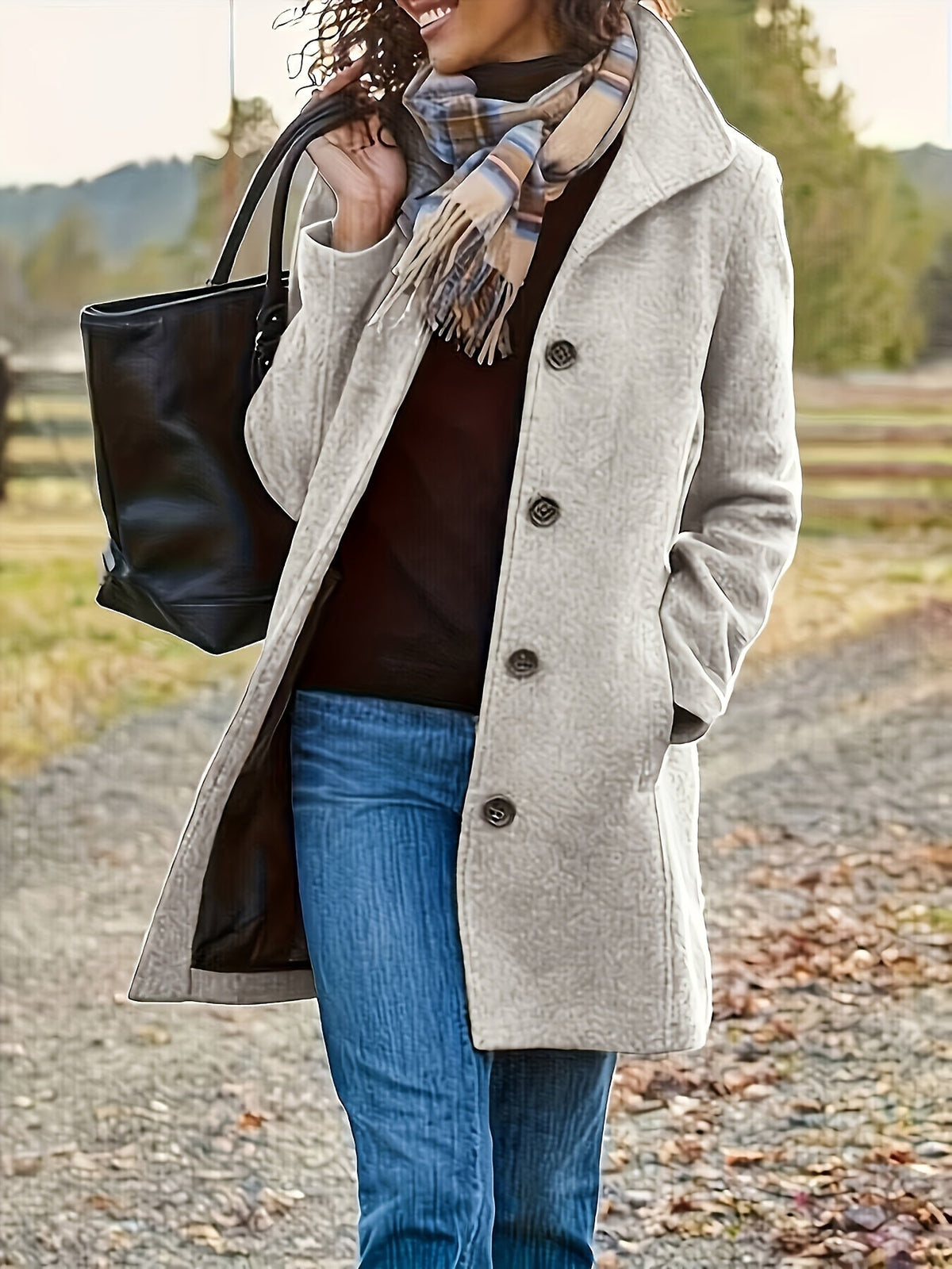 Giacca in pile Elara - Elegante e calda per le donne in autunno e inverno