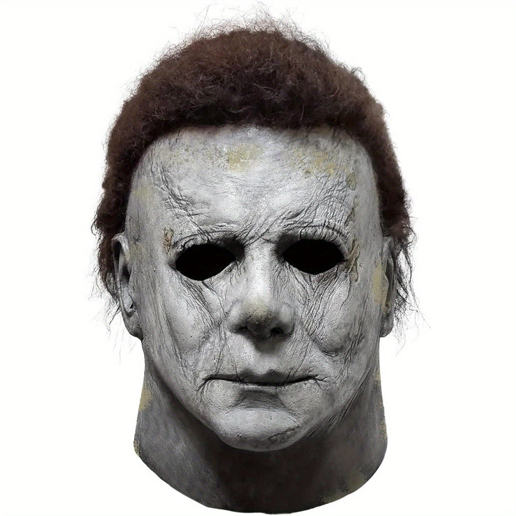 Set di maschere di Halloween spaventose realistiche da uomo | Coltello horror