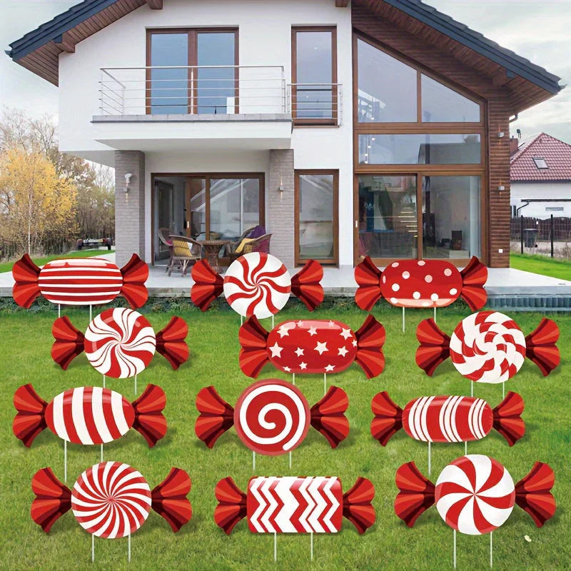 CandyLume - Decorazione natalizia per il percorso del bastoncino di zucchero