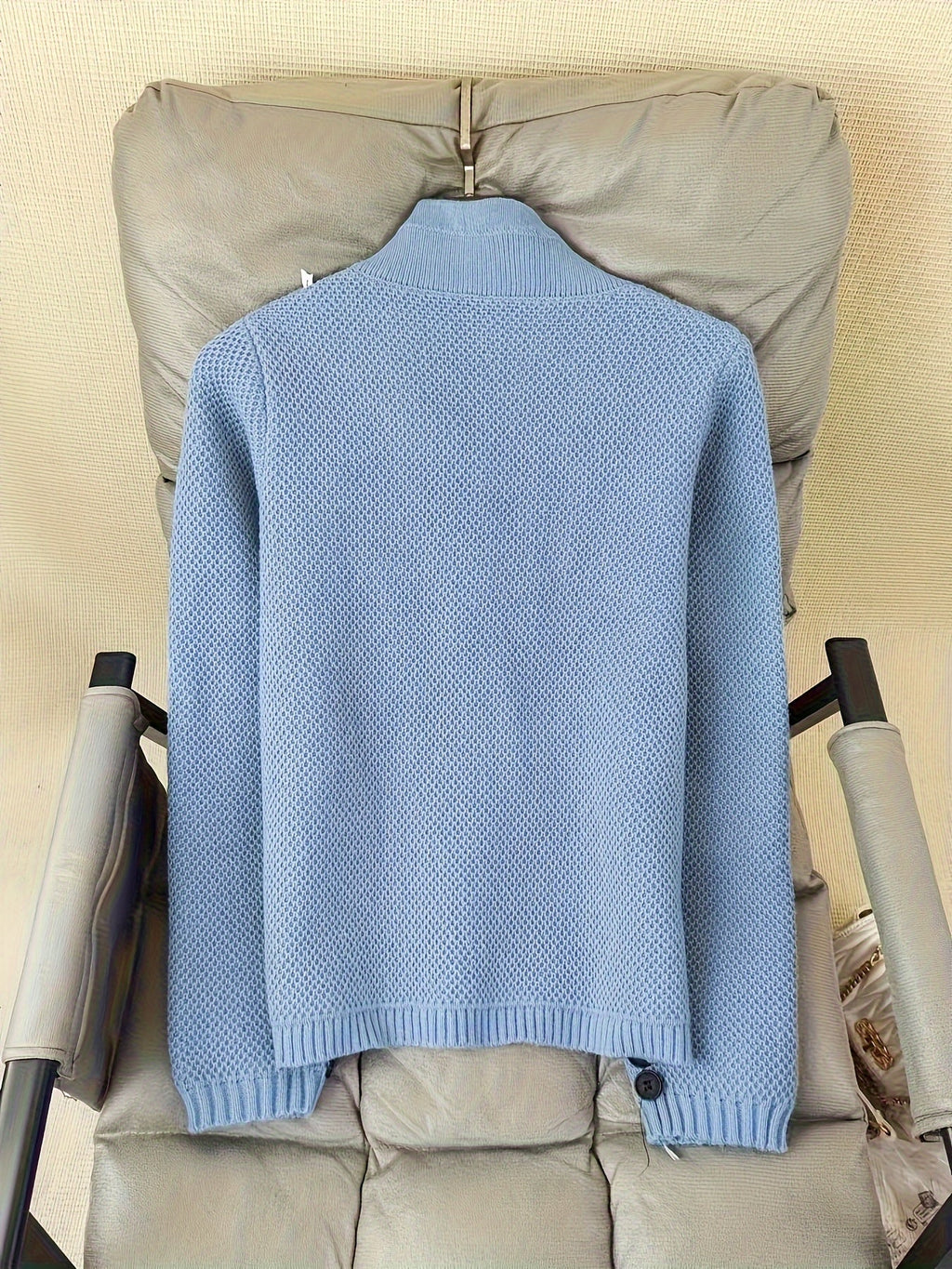Dames Gebreide Sweater Met Opstaande Kraag | Comfortabel En Tijdloos