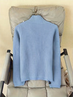 Dames Gebreide Sweater Met Opstaande Kraag | Comfortabel En Tijdloos