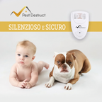 Scacciacimici ad ultrasuoni da presa per un controllo dei parassiti sicuro ed efficace