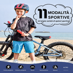 Smartwatch per bambini con GPS, monitoraggio fitness e funzioni per la salute – Viona