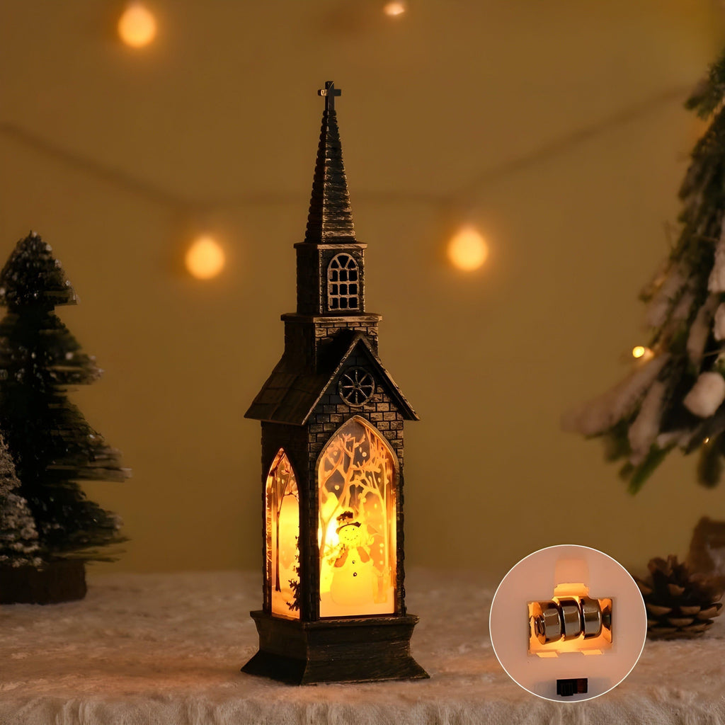 HolidayGlow Light - Lampada LED moderna per ornamento natalizio