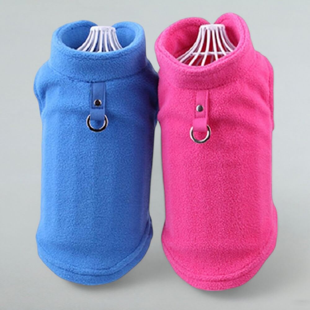 Gilet per cani in pile caldo e accogliente