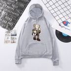 Felpa con cappuccio oversize da donna accogliente: pile rilassato, casual