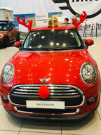 Decorazione divertente di corna di auto di Natale