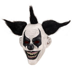 Maschera da clown in lattice Copricapo di Halloween in un unico pezzo spaventoso